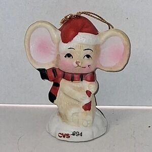 Vintage 1994 Mouse Ornament CVS Traditional For The Holidays